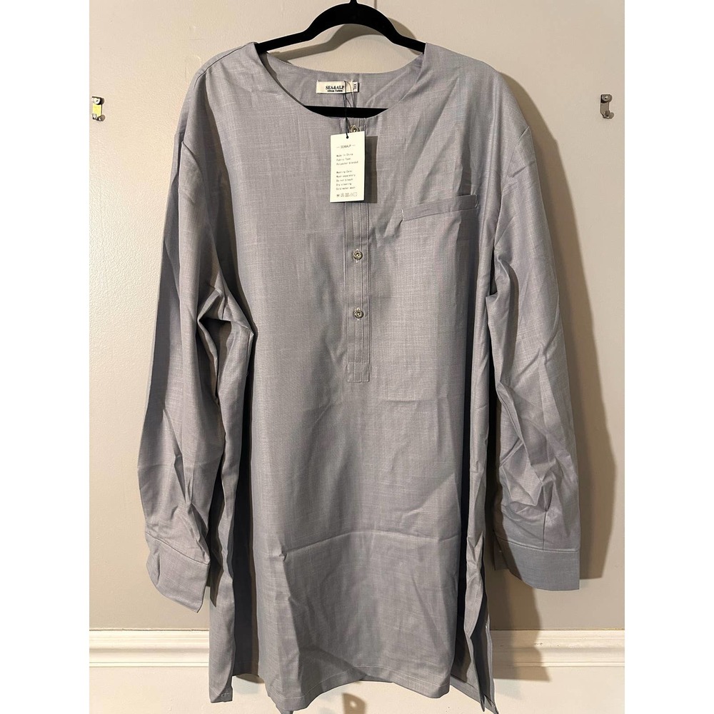 COPY - Sea and Alp African Mens Suit shirt and pants Dashiki Traditional- XXL